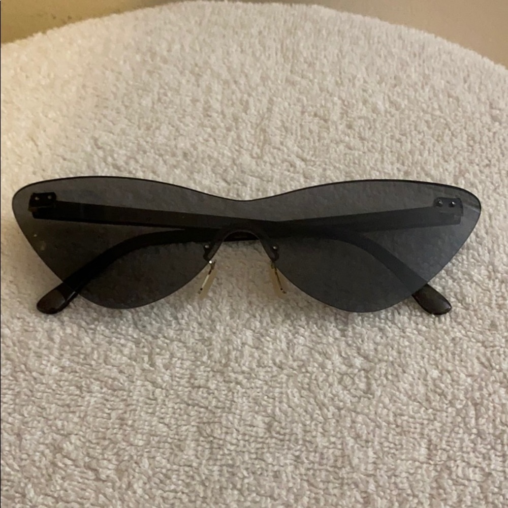 Fashion Nova All You Need Black Sunglasses